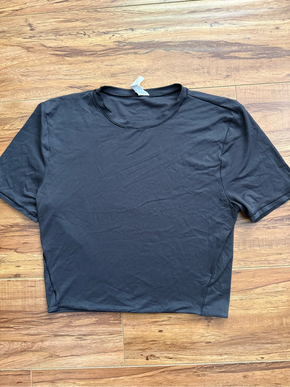 Lululemon Black Crewneck Short-Sleeve Shirt